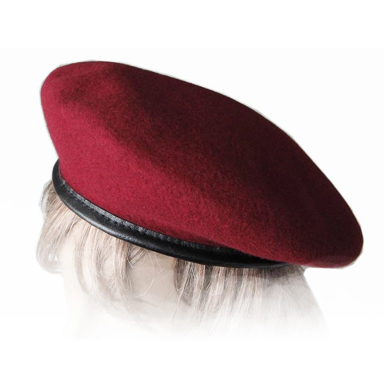 Customized Military Style High Quality Wool Beret Police Style Beret